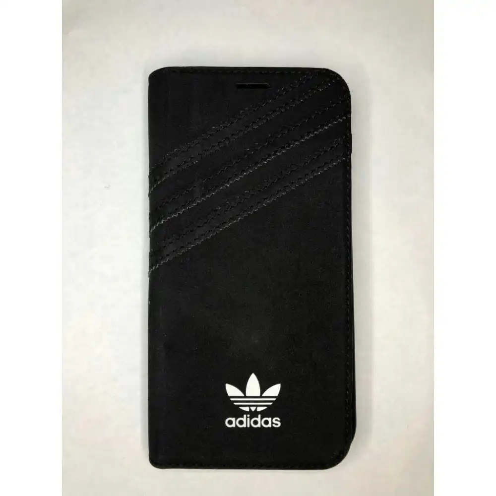 Adidas Original Booklet Case For iPhone X - Black / White