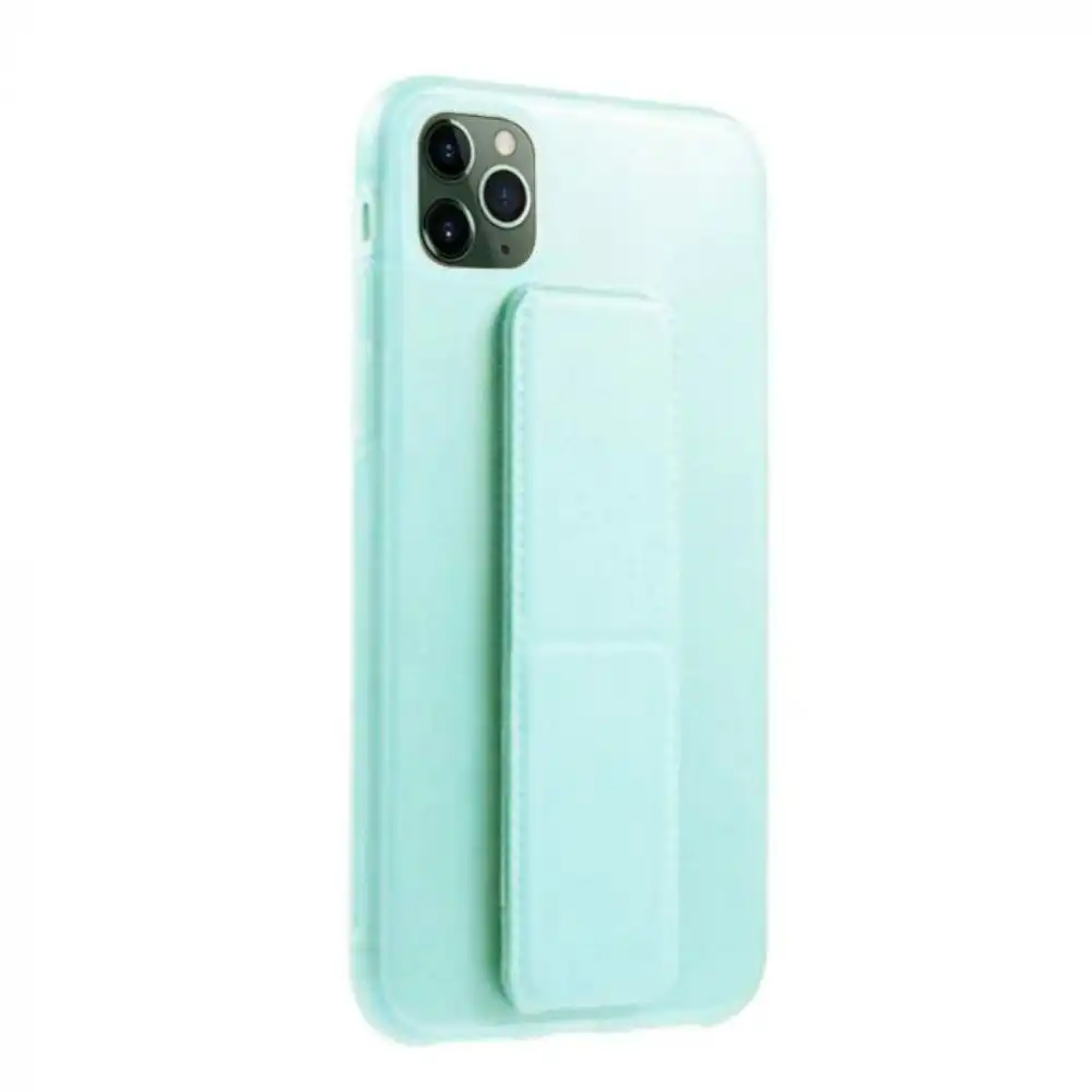 TPU Case With Stand For iPhone 11 Pro Max  6.5" - Light Blue