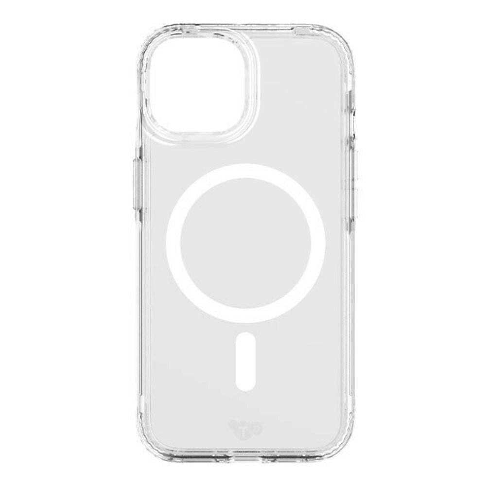 Tech21 Evo Clear MagSafe Case For iPhone 15 Pro 6.1" - Clear