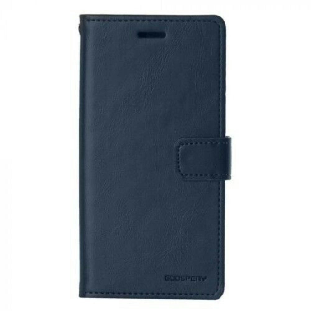 Bluemoon TPU Book Case For iPhone 14 6.1" - Navy