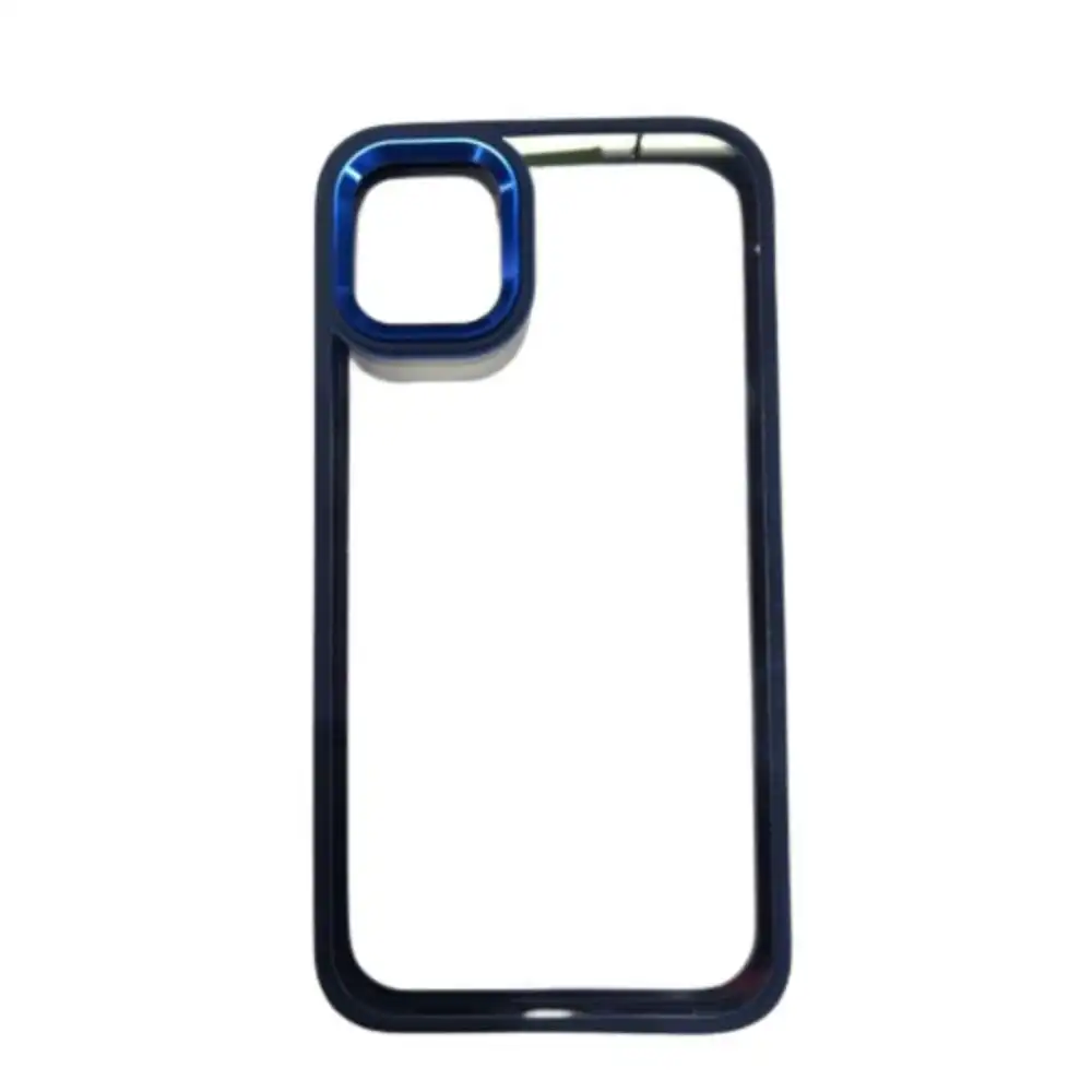 King Link Symmetry Hard Case iPhone 12 / 12 Pro 6.1" - Clear/Navy