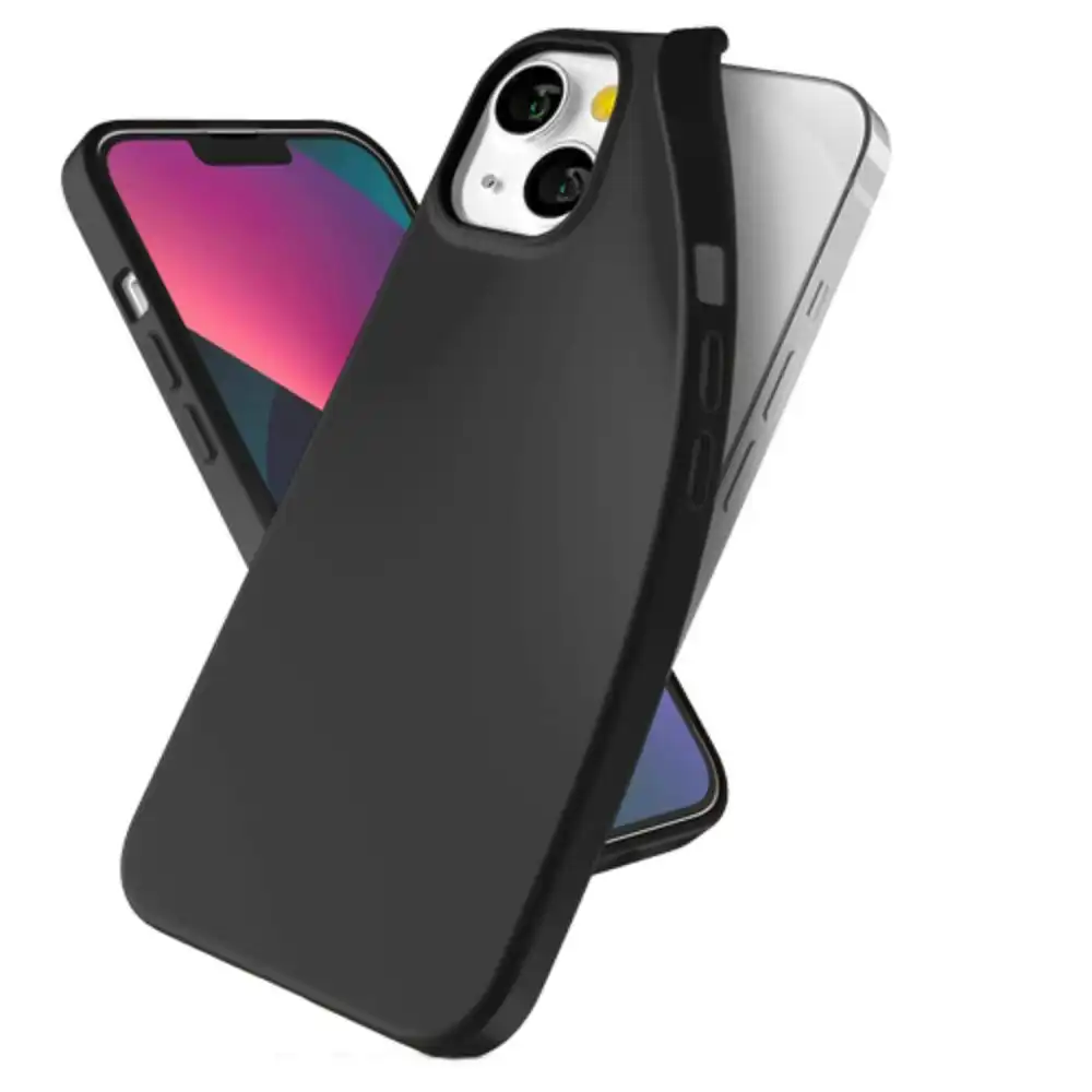 Hana TPU Jelly Case For iPhone 11 Pro 5.8" - Black