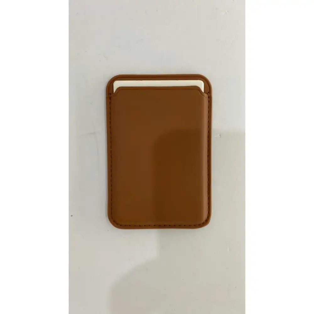 MagSafe Card Pocket For iPhone 12 Series - Brown