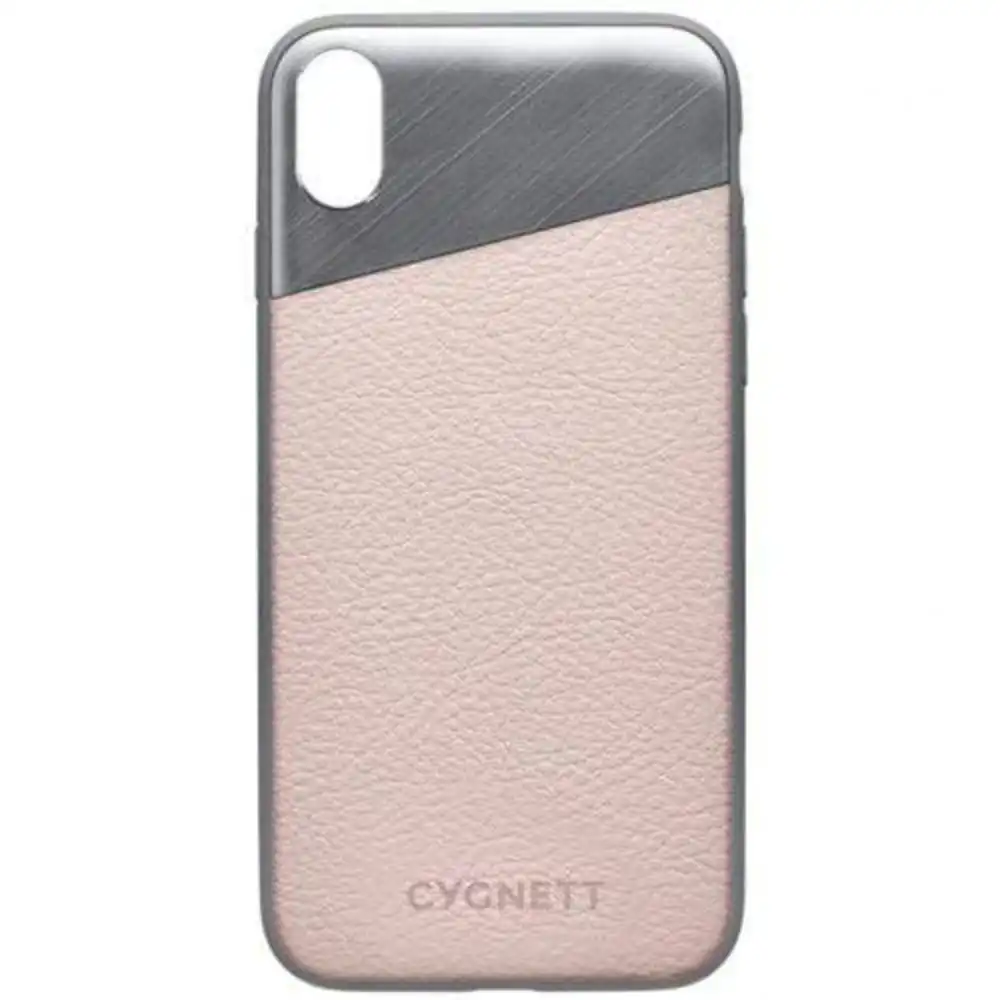 Cygnett Element Leather Case for iPhone X/XS 5.8'' - Pink Sand