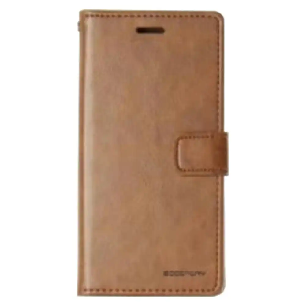 Bluemoon TPU Book Case For iPhone 14 Plus 6.7" - Brown