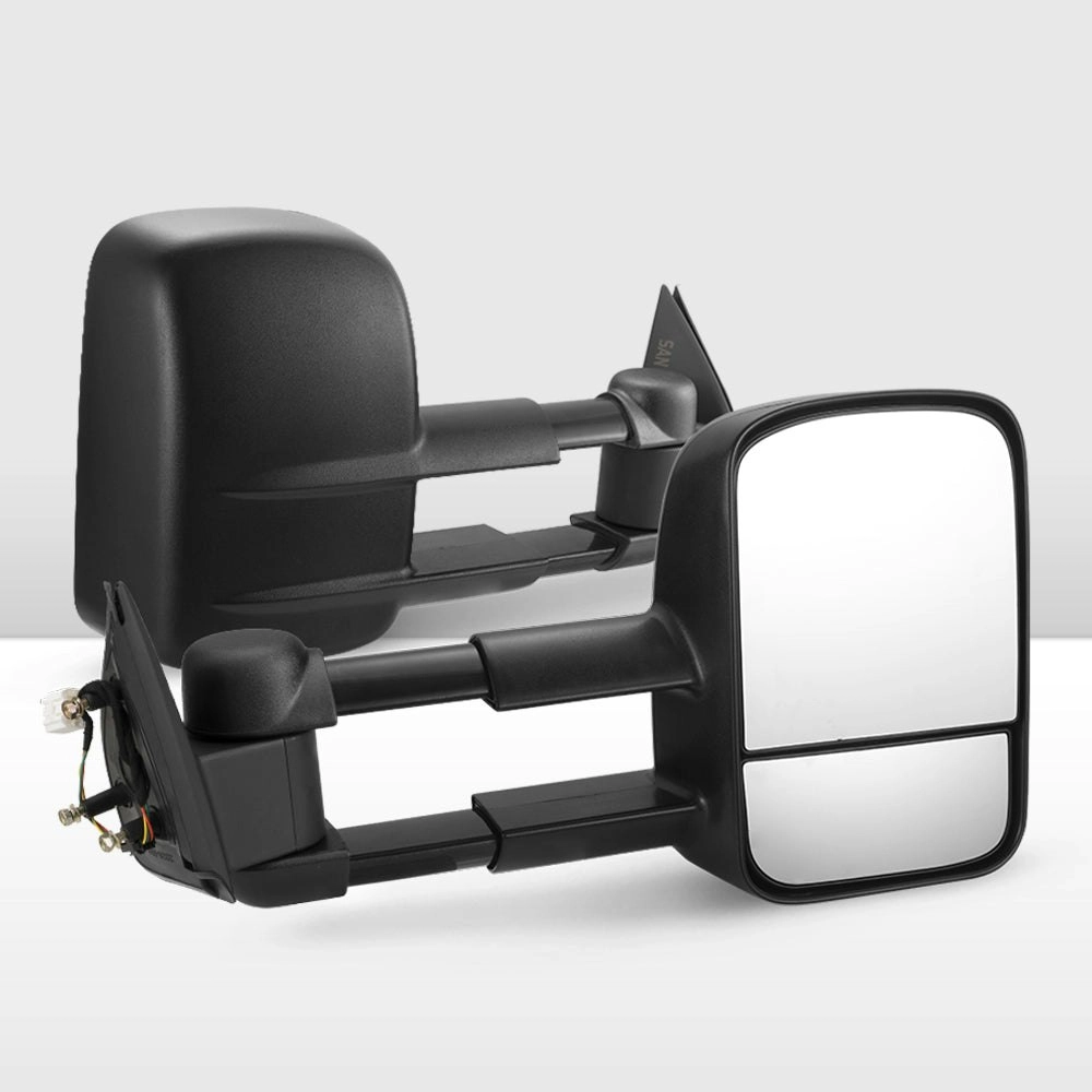 San Hima Pair Extendable Towing Mirrors Fit Ford Ranger 2009-2011