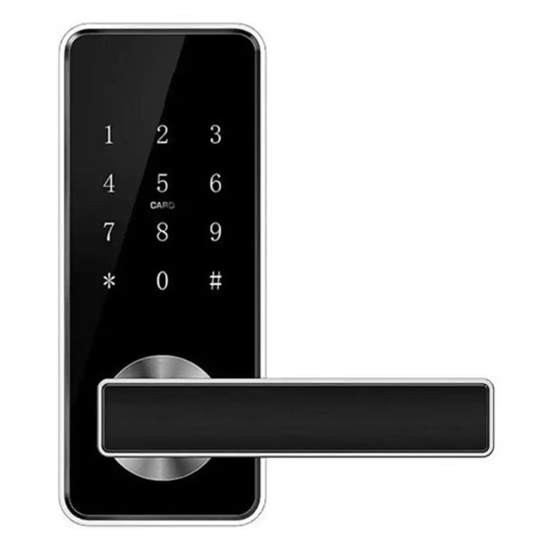 Auslock Handy Series (H11A) Bluetooth Wi-Fi Smart Door Locks - Silver/Black