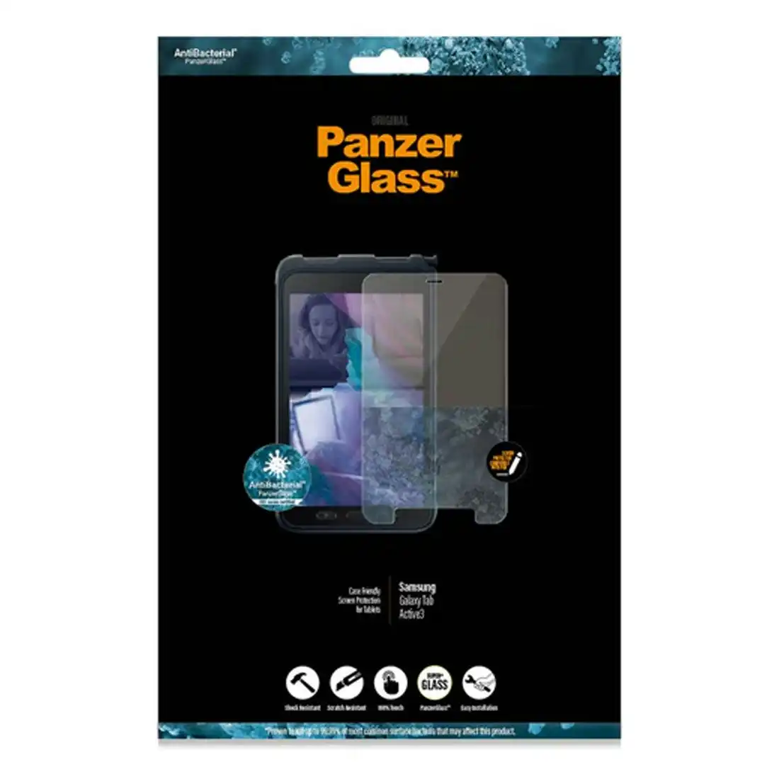 PanzerGlass Screen Protector for Samsung Galaxy Tab Active3