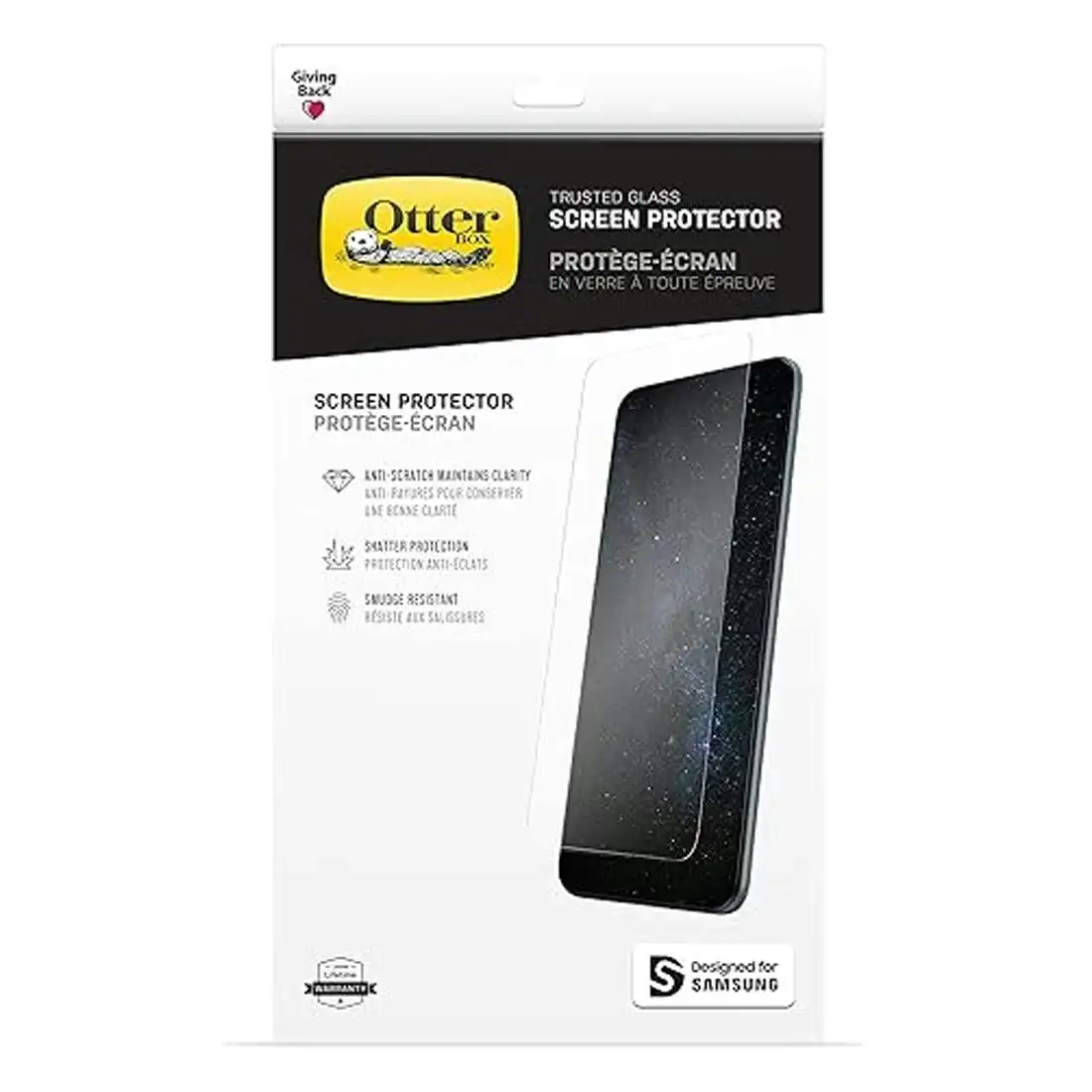 Otterbox React + Trusted Glass Samsung Galaxy S21 FE 5G - Clear