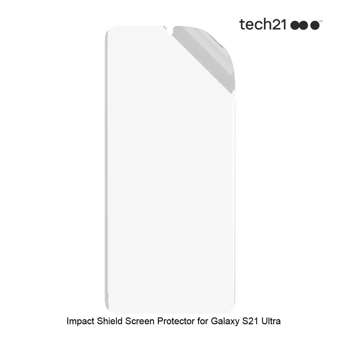 Tech21 Impact Shield Screen Protector for Samsung Galaxy S21 Ultra T21-8763 - Clear