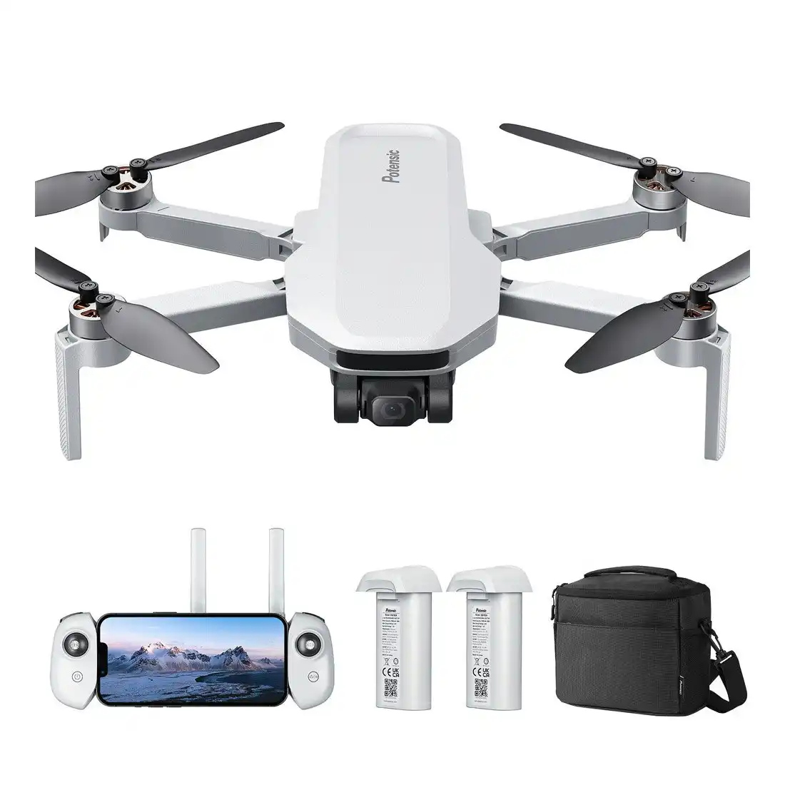 Potensic ATOM SE Foldable GPS Drone with 4K HD EIS Camera