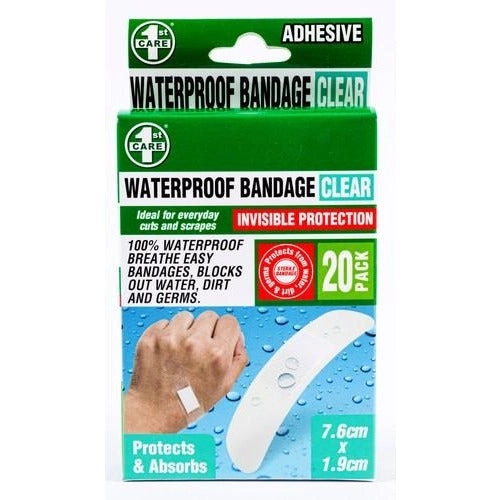 Bandages Waterproof Adhesive - Clear