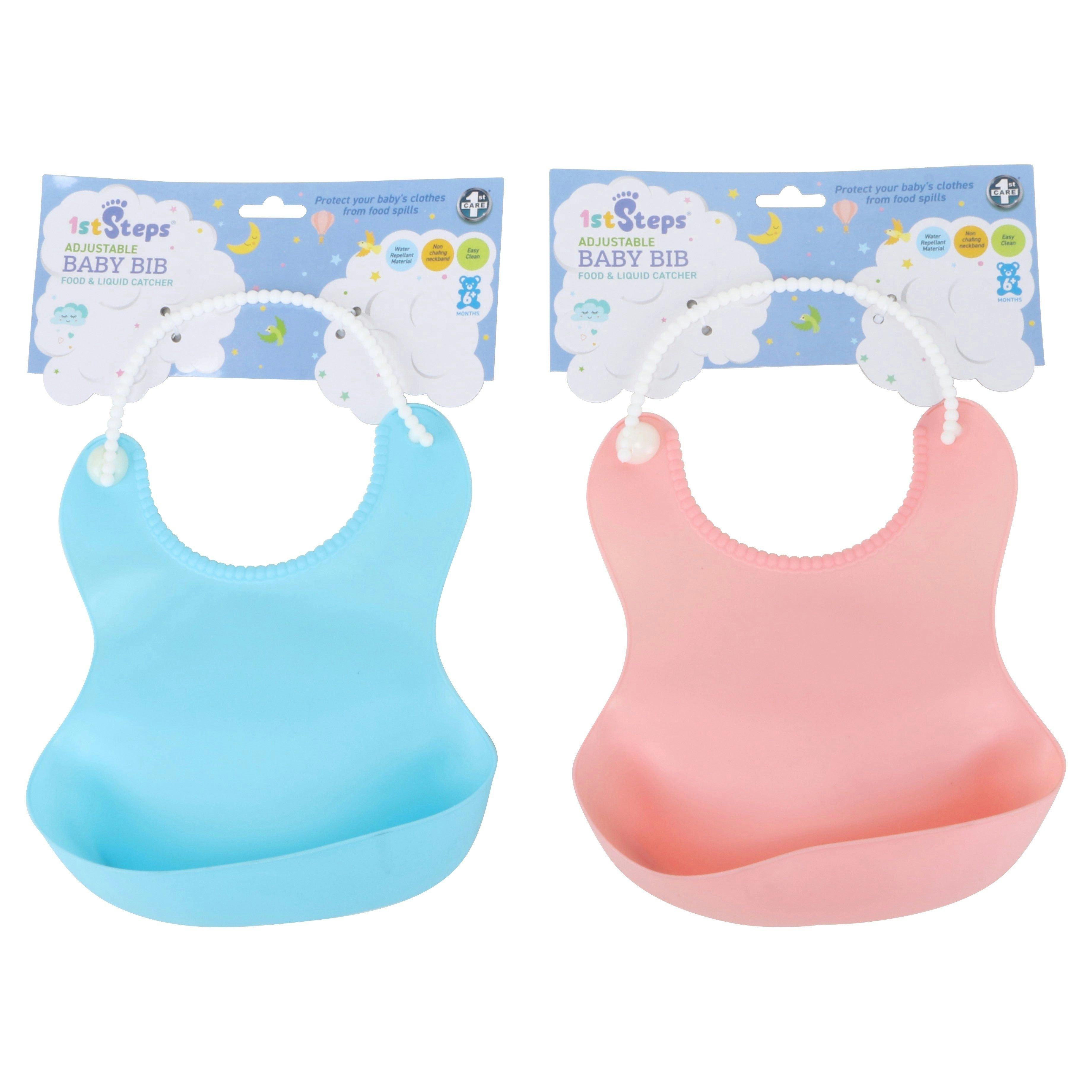 Adjustable Baby Bib - Reusable