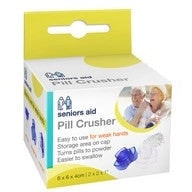 Seniors Aid - Pill Crusher with Flip Lid