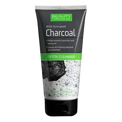 Beauty Formulas Detox Face Cleanser - Charcoal