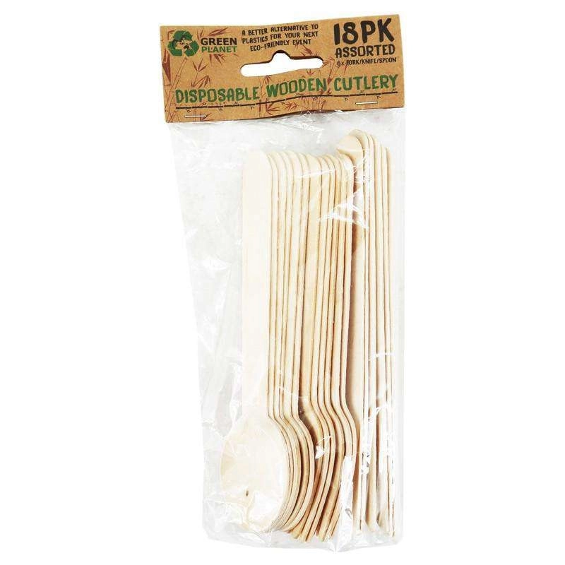 Eco Disposable - Wooden Cutlery