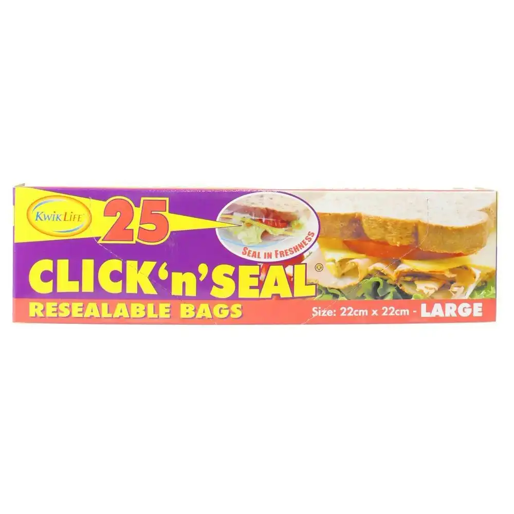 Click and Seal Bags Large