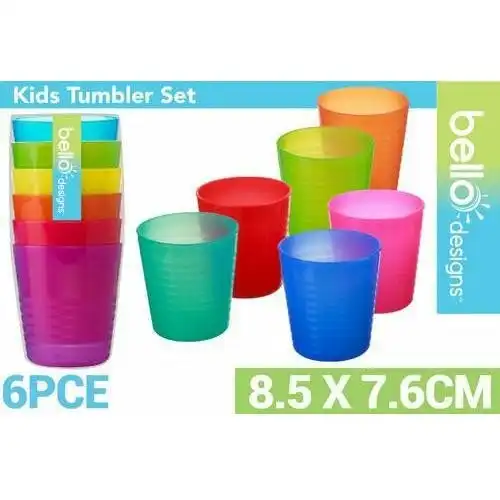 Kids Tumblers - Multicoloured Set