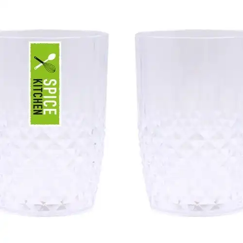 Acrylic Plastic Reusable Drinking Glass