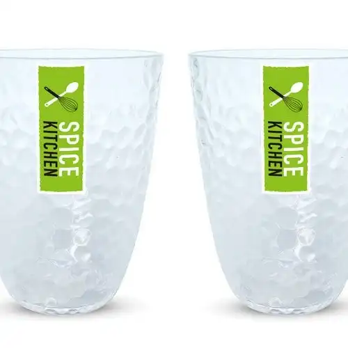 Plastic Ripple Style Tumbler