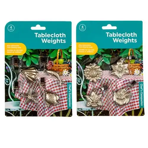 Tablecloth Weight with Clips