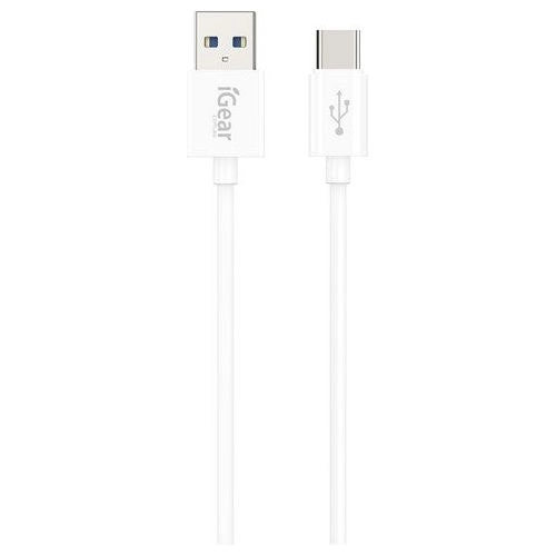 iGear USB to USB-C Charging Cable - White