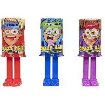 Fun Frenzy - Crazy Hair Squeeze Candy