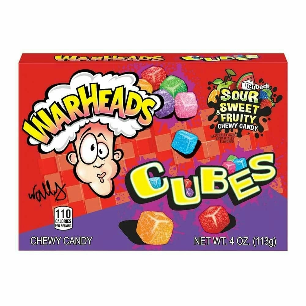 Warheads - Chewy Cubes