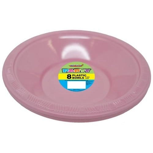 Plastic Bowls - Lovely Pink