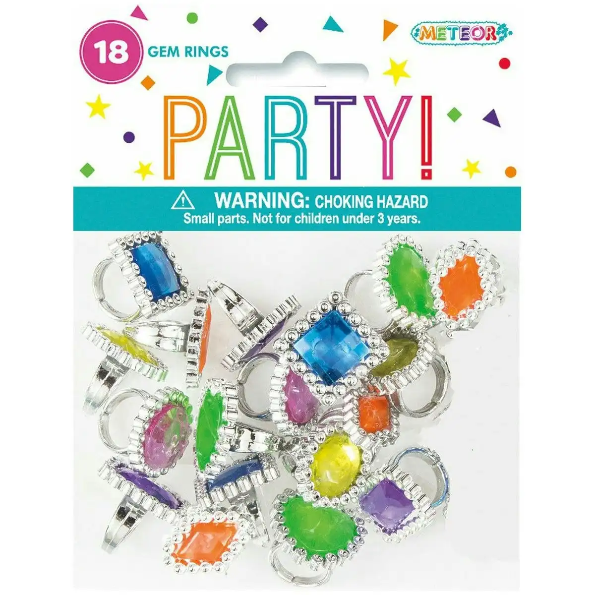 Gem Rings - Party Favors