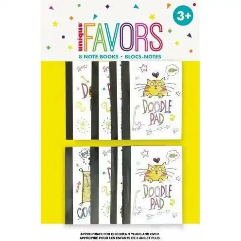 Doodle Pad Note Books - Party Favors