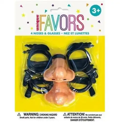 Noses & Glasses - Party Favors