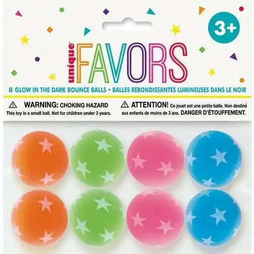 Bounce Balls Glow In the Dark - Party Favors