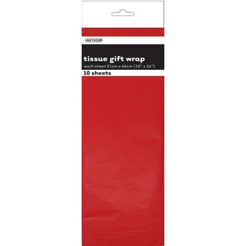 Tissue Gift Wrap - Red