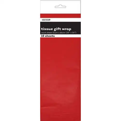 Tissue Gift Wrap - Red