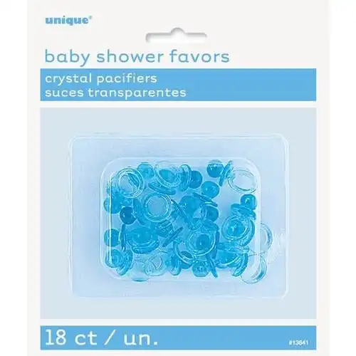 Baby Shower Party Favors - Pacifiers Blue