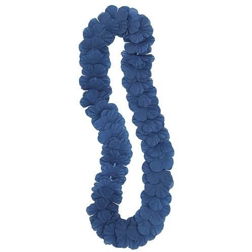 Luau Flower Lei Royal Blue