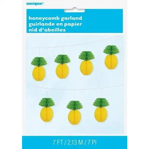 Honeycomb Garland - Pineapple