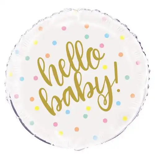 Hello Baby - Foil Balloon