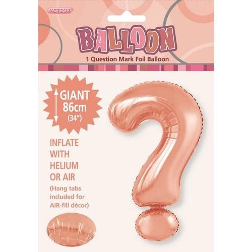 Rose Gold ? Alphabet Foil Balloon 86cm