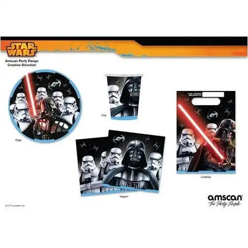 Star Wars Classic Party Pack For 8 People