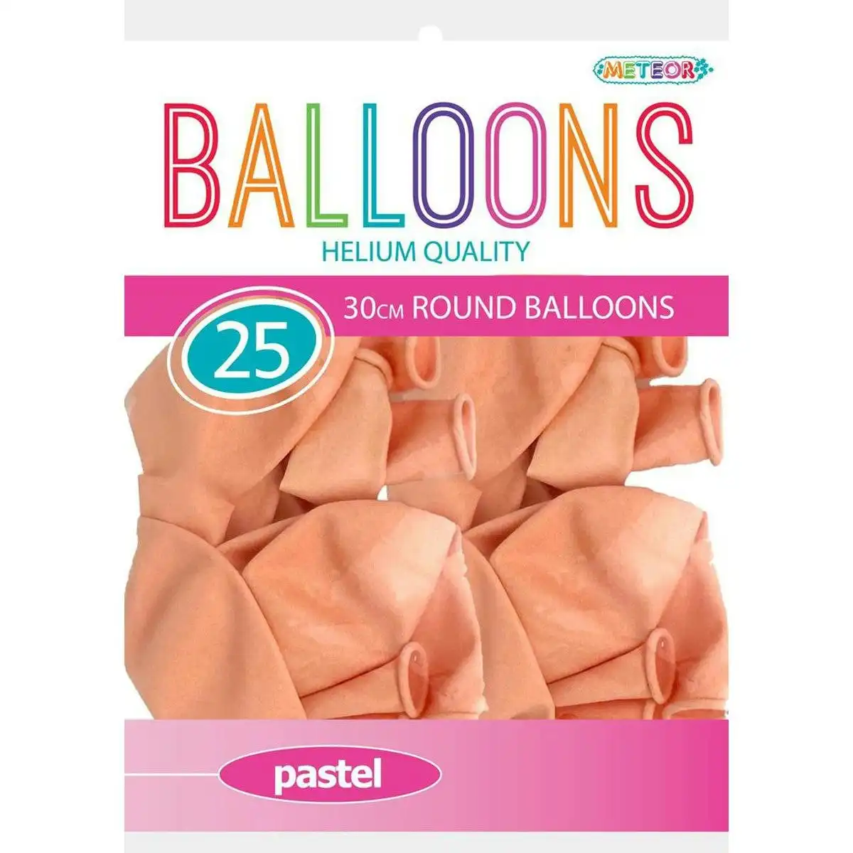 Balloons - Pastel Macaron Orange