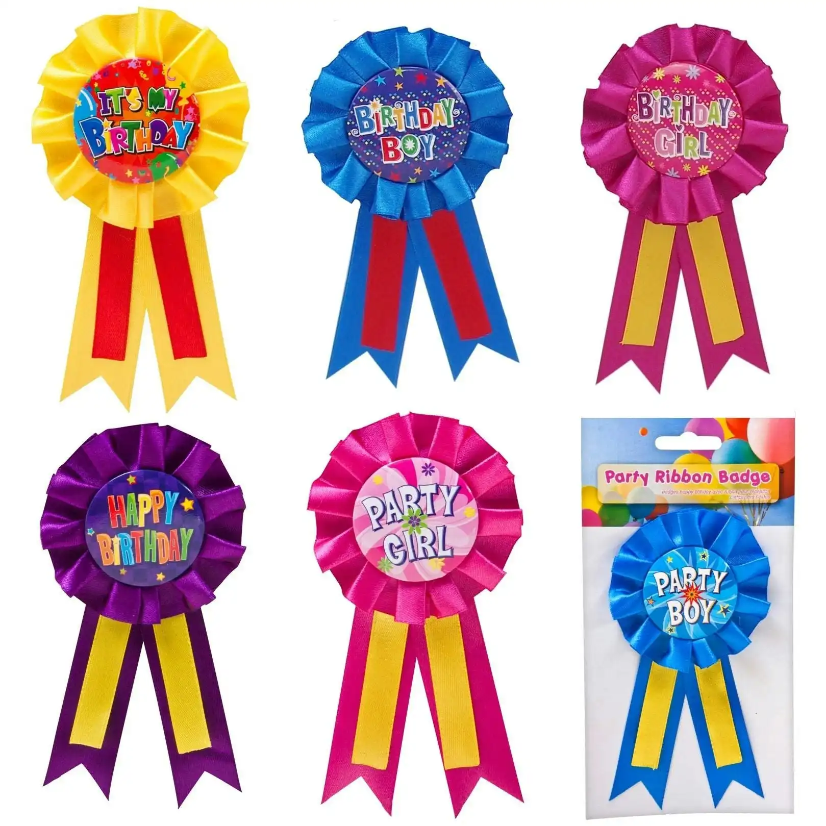 Birthday - Ribbon Badge