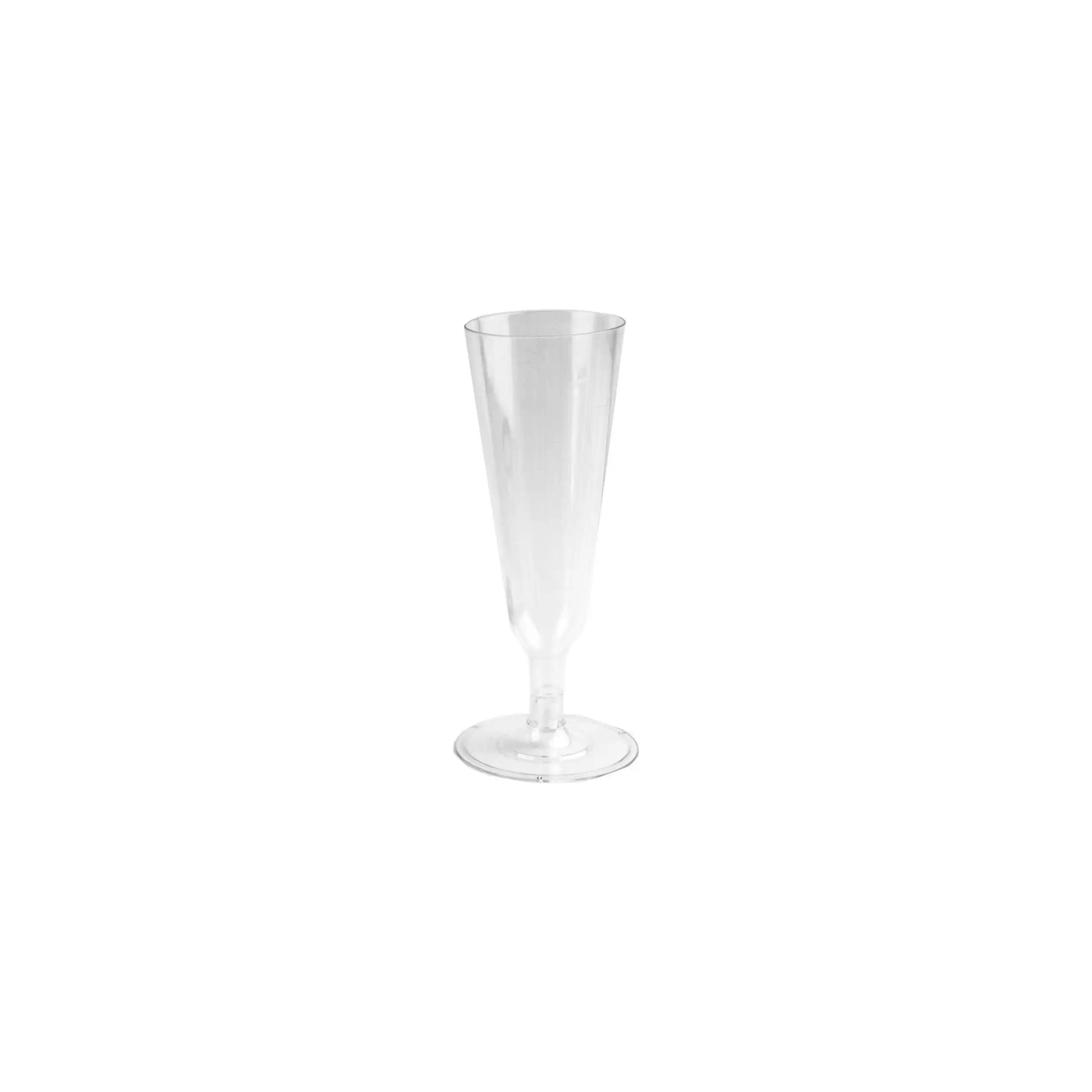 Reusable Clear - Champagne Glasses