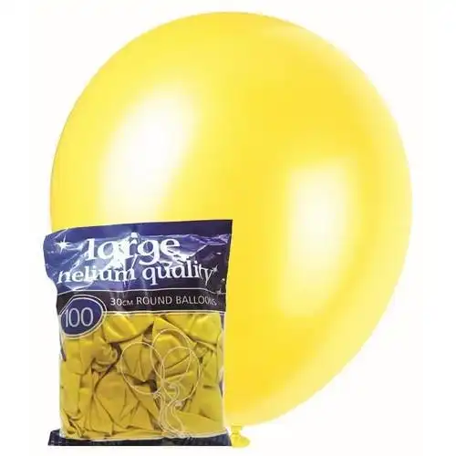 Yellow Decorator - Latex Balloons