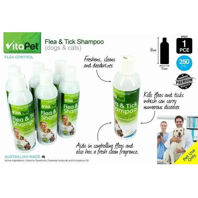 Flea & Tick Shampoo - Dogs & Cats