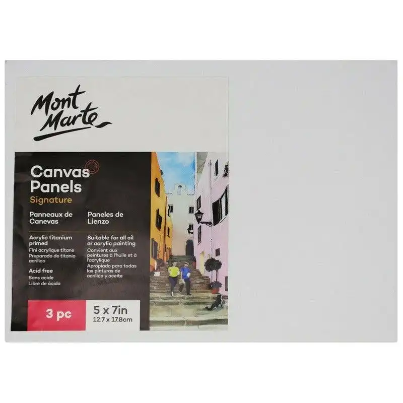 Mont Marte Canvas Panels Set