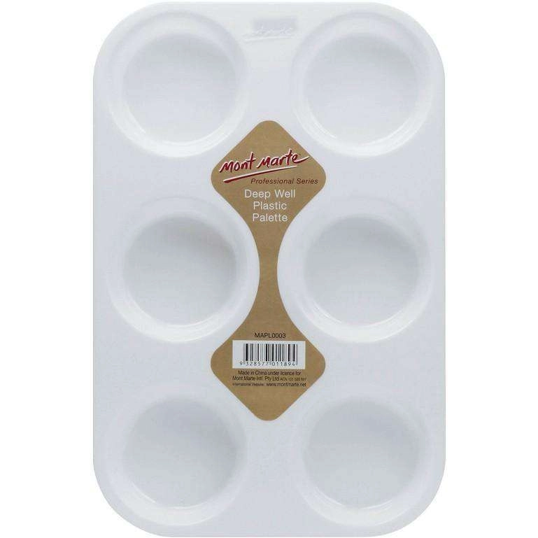 Mont Marte - Deep Well Plastic Palette