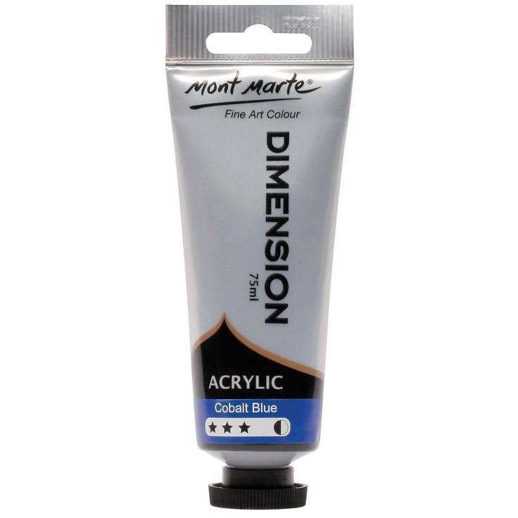 Mont Marte Dimension Acrylic Paint - Cobalt Blue