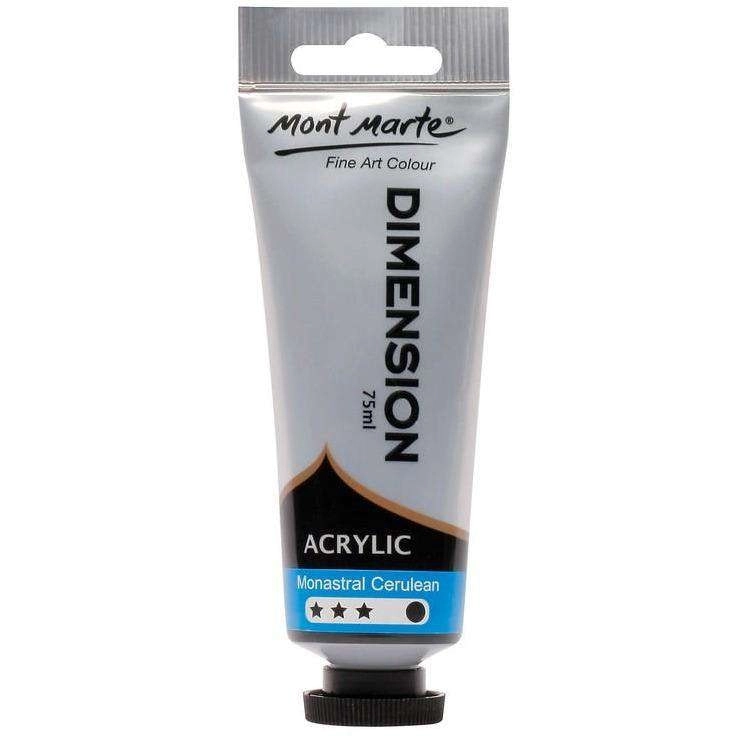 Mont Marte Dimension Acrylic Paint - Monastral Cerulean